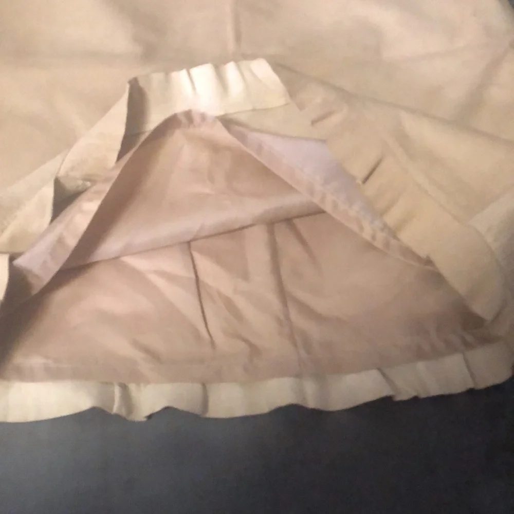 Leather suede skirt - Picture 4 of 8